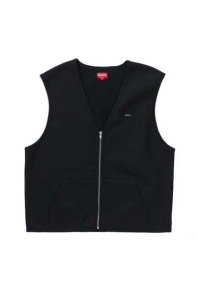 Supreme Zip Up Sweat Vest | Urban Outfitters