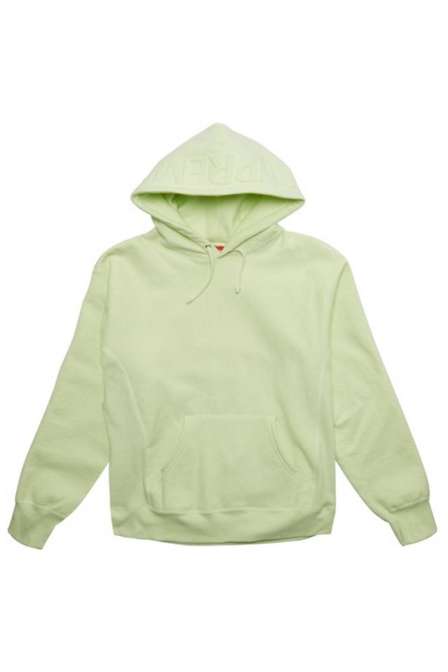 Supreme Embossed Logo Hooded Sweatshirt | Urban Outfitters