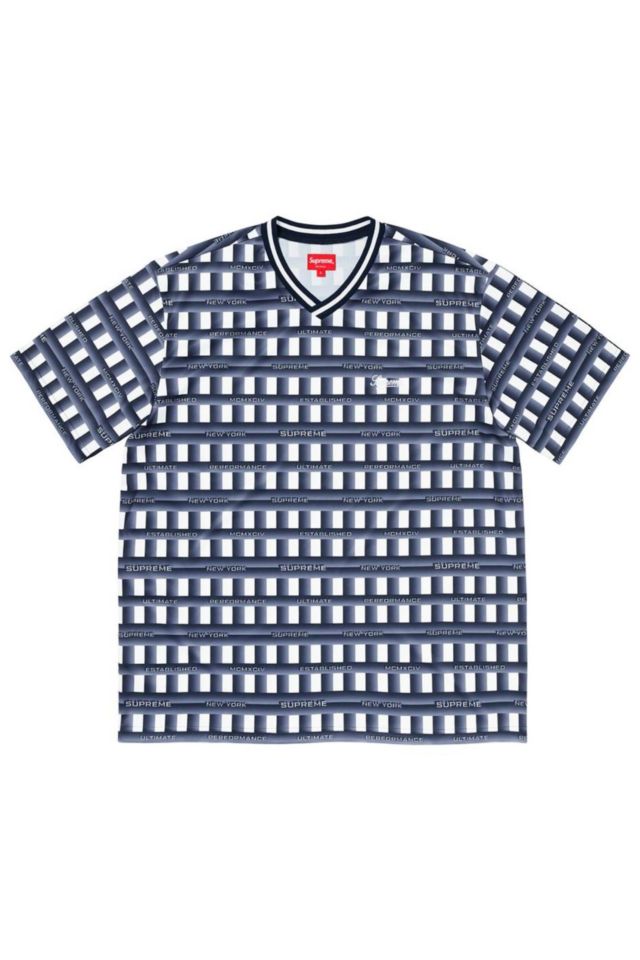 Supreme Grid Soccer Jersey