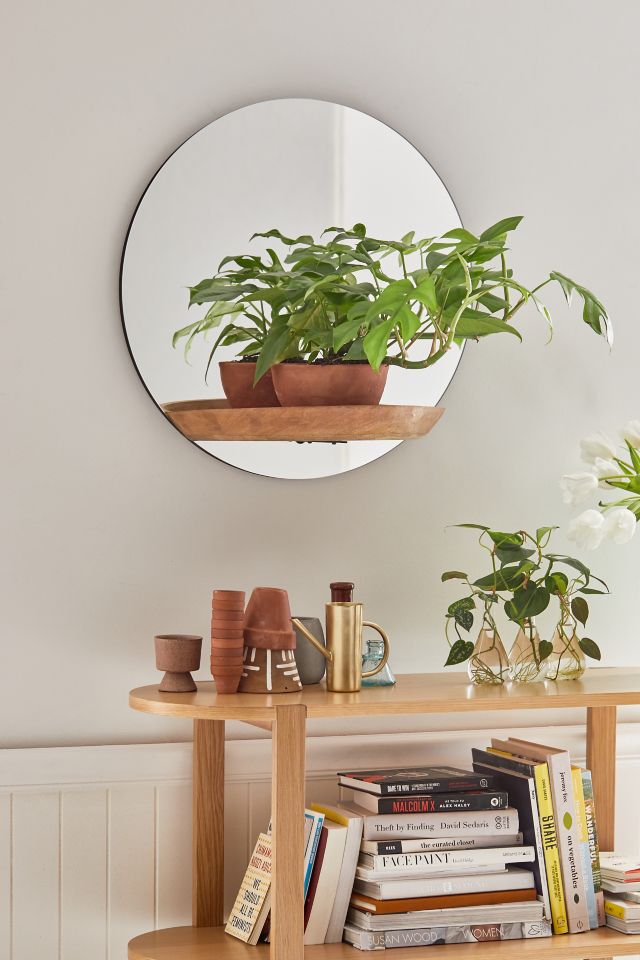 HLR Wall Mirror with Shelf