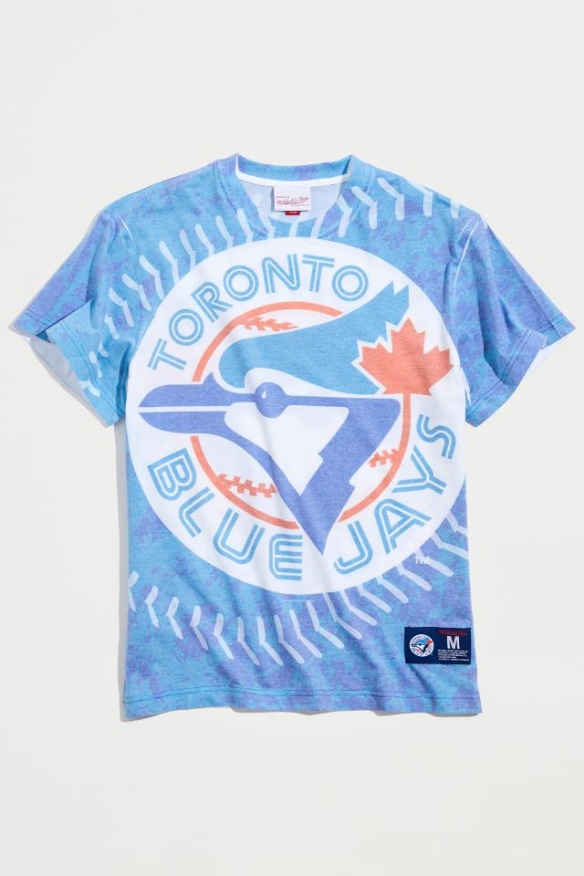 Toronto Blue Jays Mitchell & Ness By Logo T Shirt