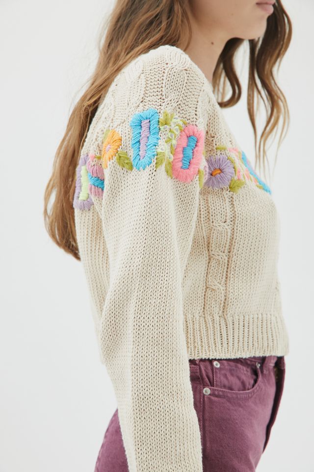 Tach Clothing Pipa Cable Knit Sweater | Urban Outfitters