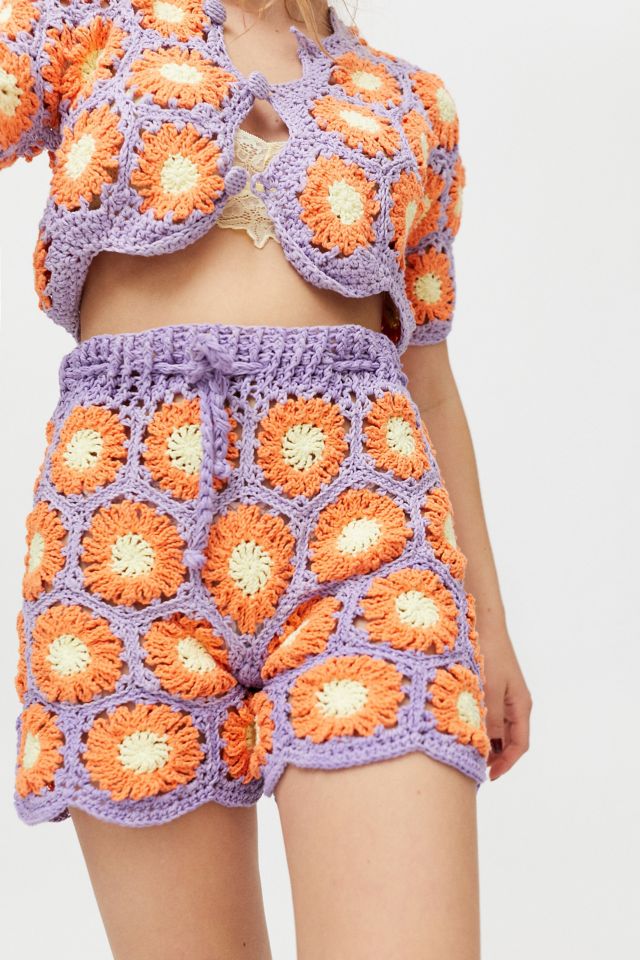 Tach Clothing Gloria Crochet Short #3