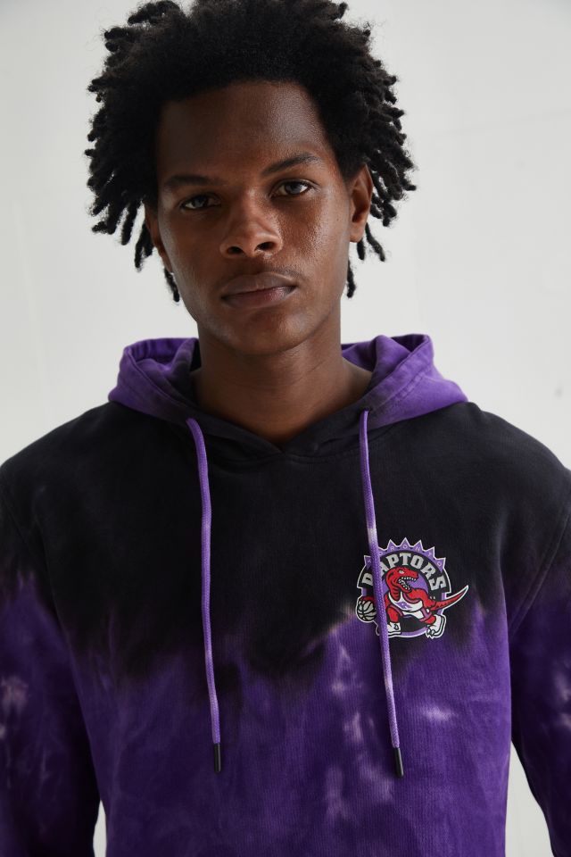 Mitchell Ness Toronto Raptors Tie Dye Hoodie Sweatshirt