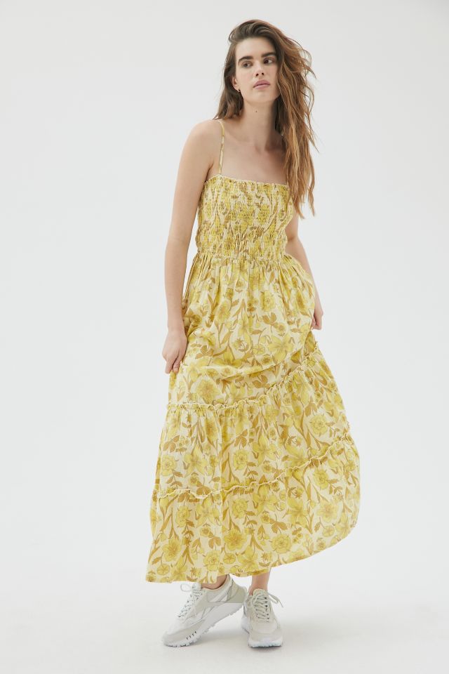 Urban outfitters gold outlet dress