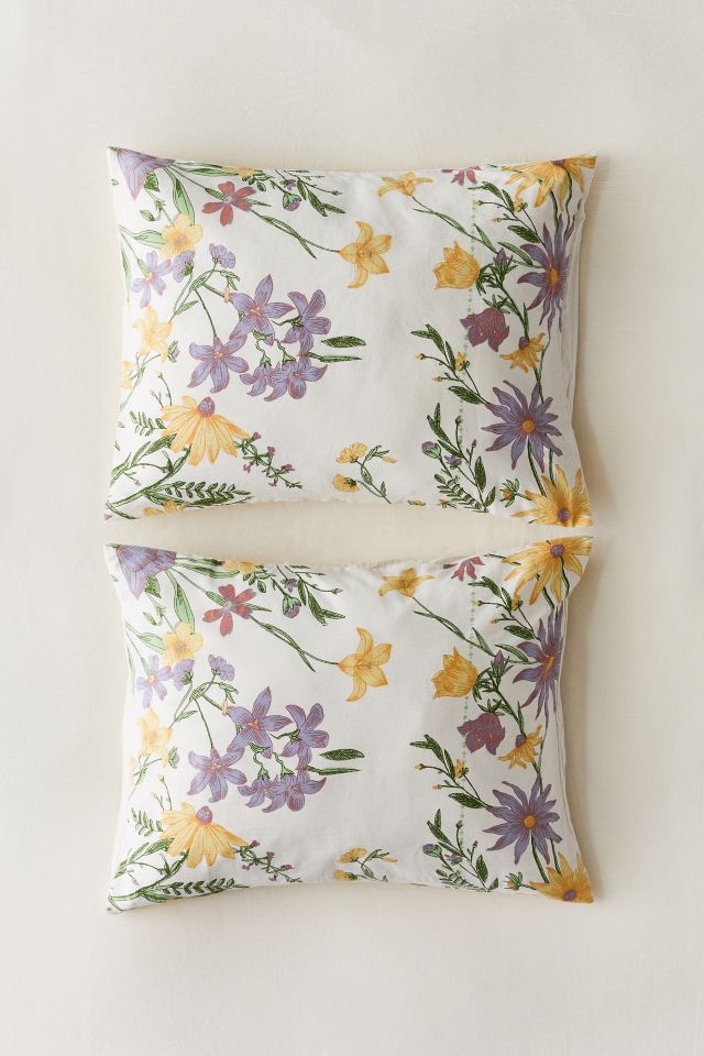 Goldie Floral Sham Set #2