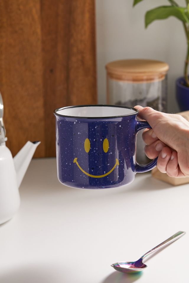 Smiley Market Camp Mug - Size: Os