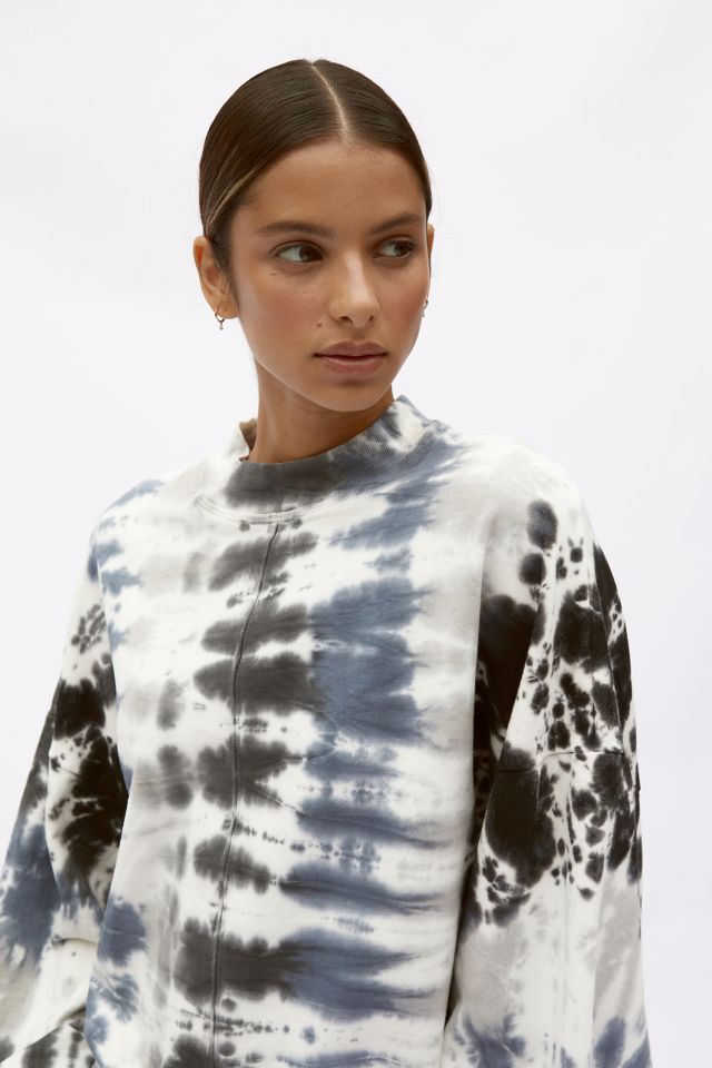 Electric and rose tie dye sweatshirt hot sale