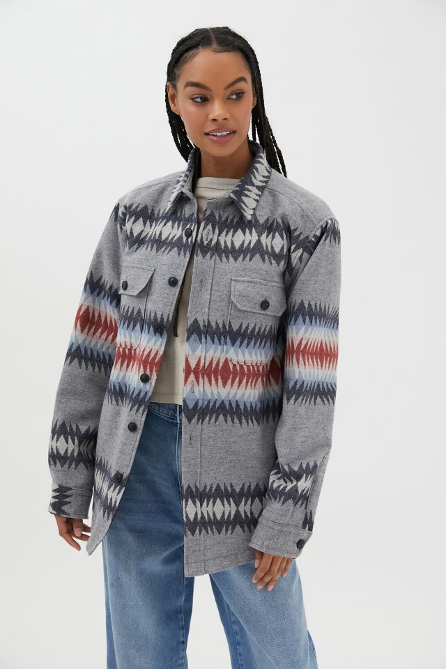 Pendleton Jacquard Shirt Jacket – Thunder Creek Grey