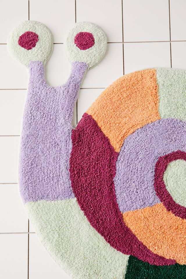 Snail Shaped Bath Mat | Urban Outfitters