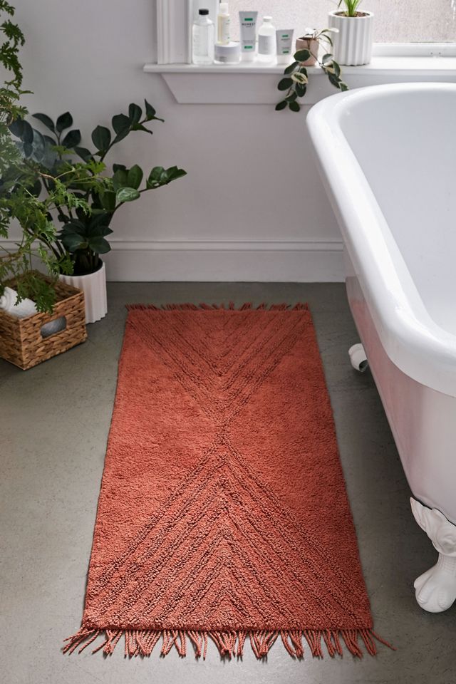 Rowan Looped Runner Bath Mat Urban Outfitters Canada