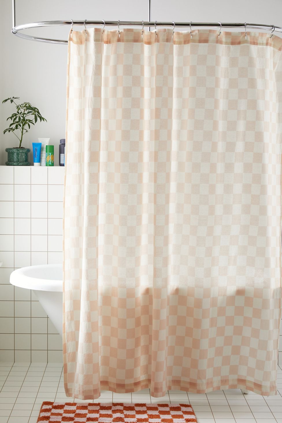 Checkerboard Shower Curtain UO