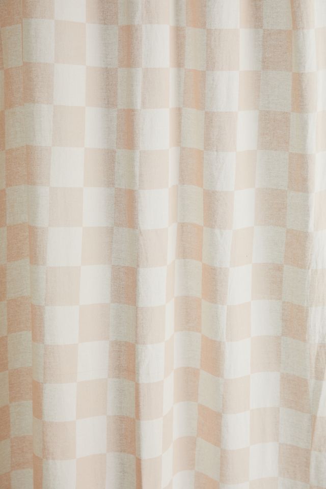 Checkerboard Shower Curtain #1
