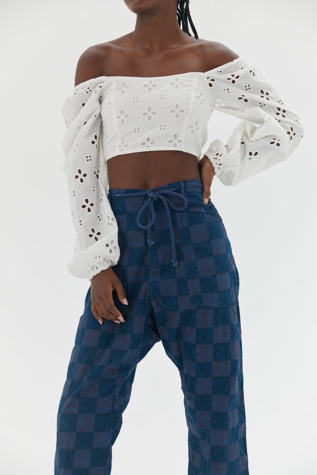 Pantalon Owen à Carreaux Kimchi Blue #2
