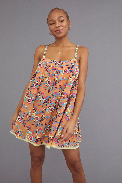 Kimchi Blue Heat Wave Floral Mini Dress | Urban Outfitters