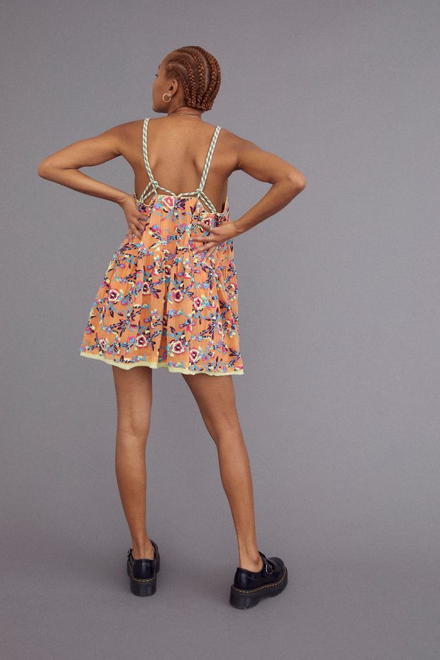lisa mini dress show me your mumu Small / Cranberry Luxe Satin