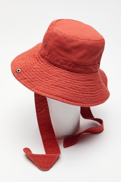 UO Canvas String Bucket Hat