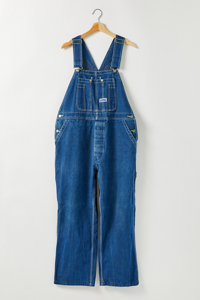 Medium Antique Wash Relaxed Overalls