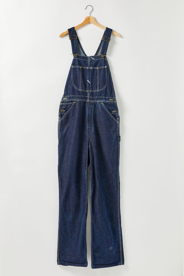 Vintage Dark Wash Overall