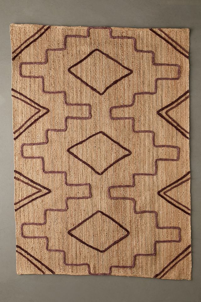 Zuzu Braided Jute Rug Urban Outfitters
