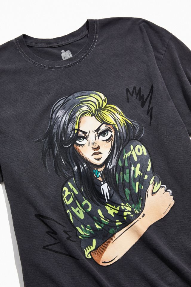 Billie Eilish UO Exclusive Anime Tee #1