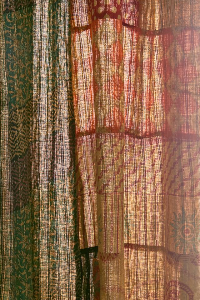 Urban Renewal One-Of-A-Kind Kantha Window Panel #2