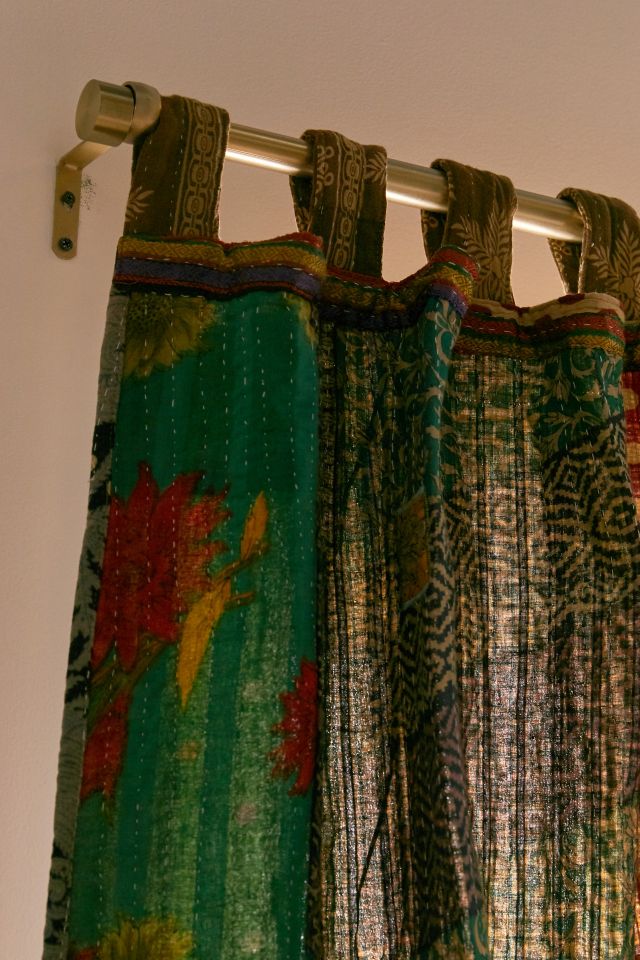 Urban Renewal One-Of-A-Kind Kantha Window Panel #3