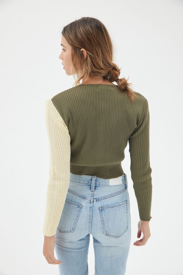Daisy Street ‘90s Two-Tone Cardigan #2