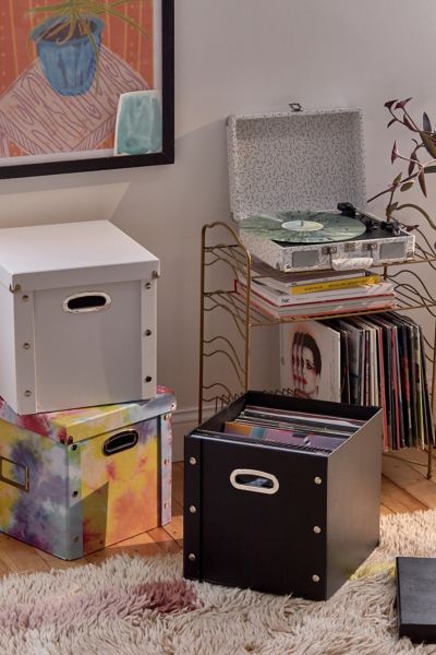 Vinyl Lidded Storage Box