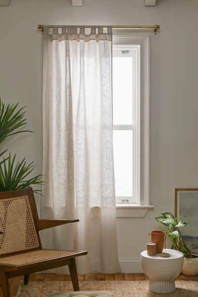 MagicLinen Tab Top Linen Window Panel | Urban Outfitters