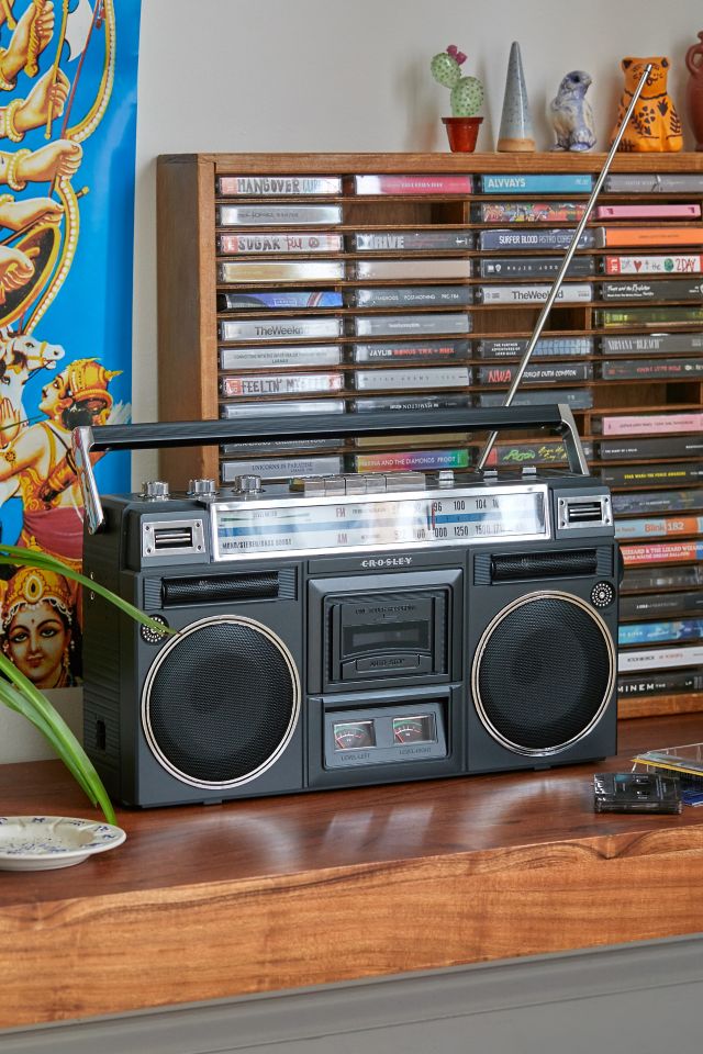 Crosley CT201 Retro AM/FM Bluetooth Cassette Player Urban Outfitters
