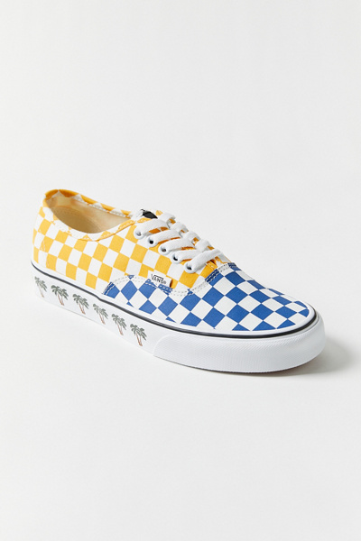 checkered sidewall vans