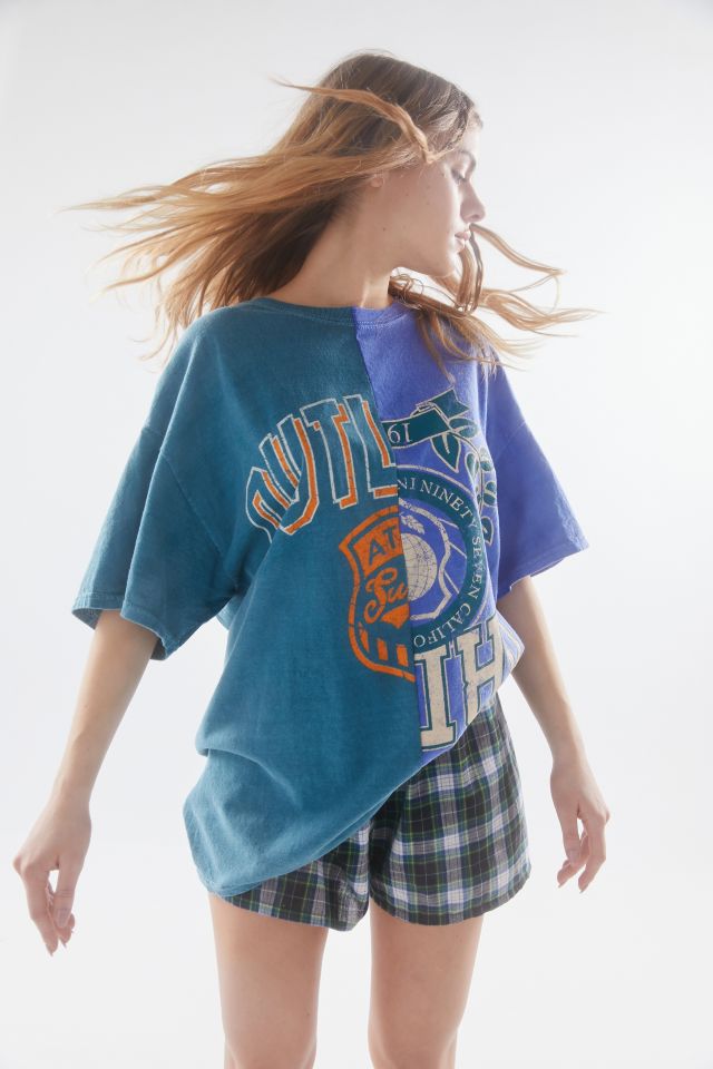 Robe T-Shirt Graphique Épissée #1