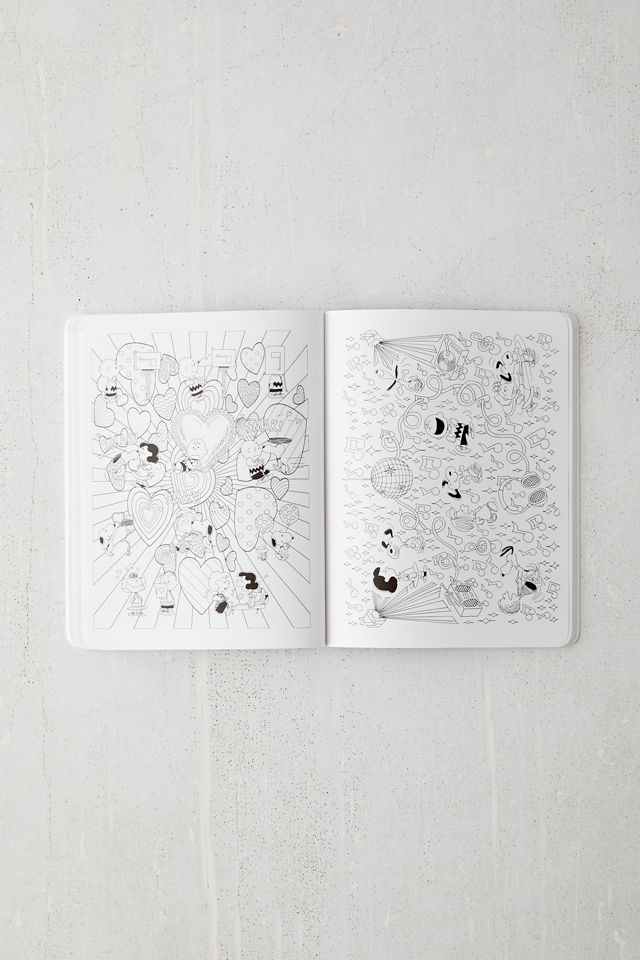 Posh Adult Coloring Book Peanuts for Inspiration & Relaxation By