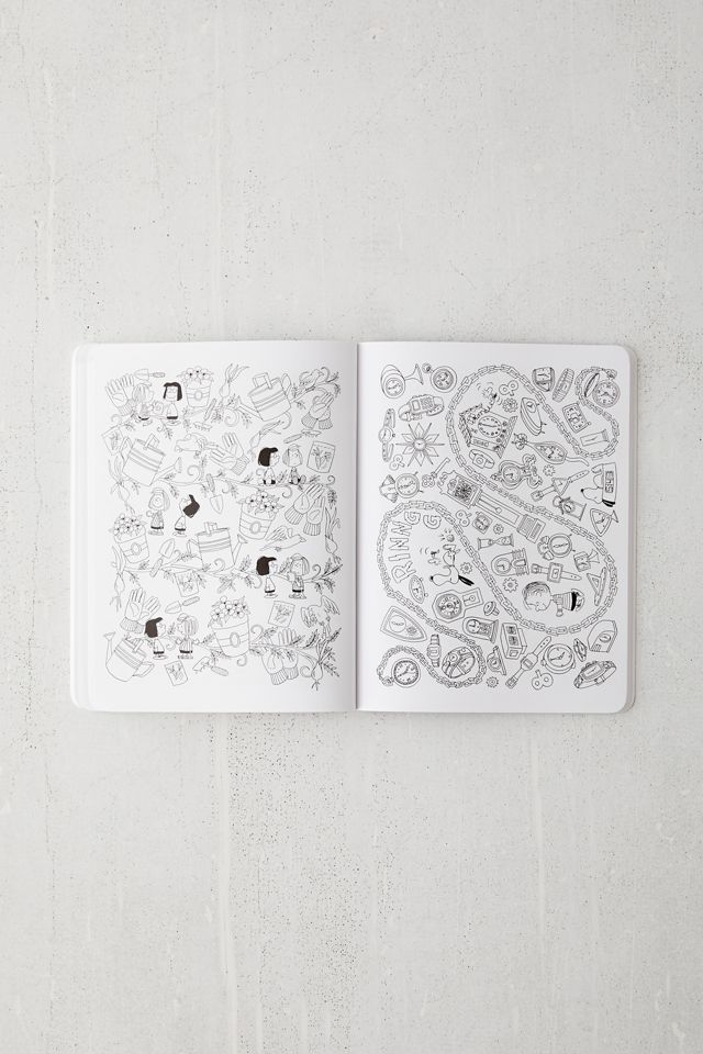 Posh Adult Coloring Book Peanuts for Inspiration & Relaxation By