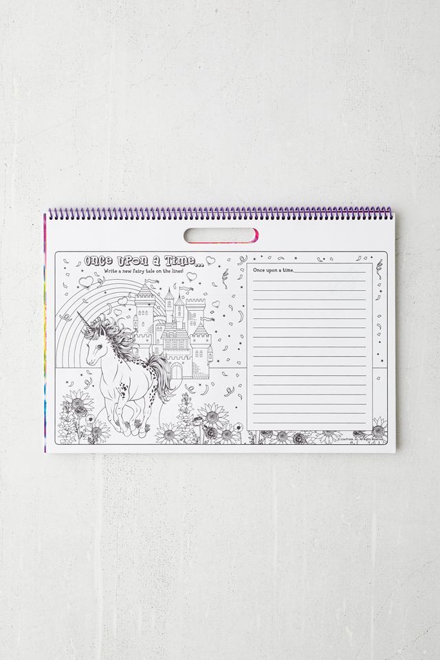 Lisa Frank Jumbo Coloring & Activity Poster Pad By Kappa Books | Urban ...