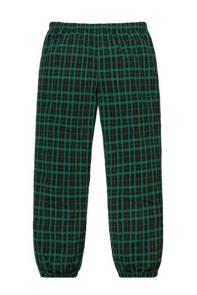 美品 Supreme Nylon Plaid Track Pant 国内正規 パンツ その他