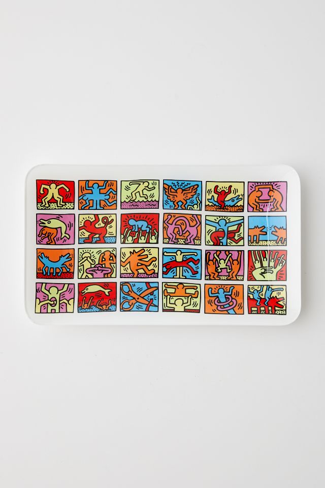 Keith Haring Glass Tray #1
