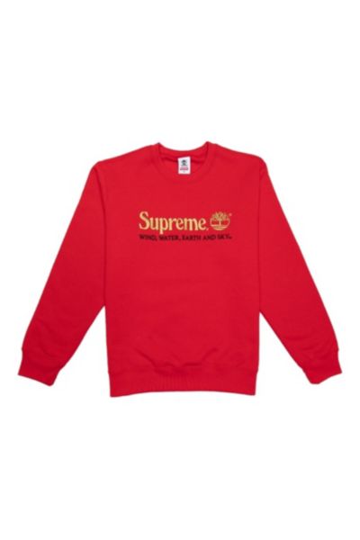 Supreme Timberland Crewneck | Urban Outfitters