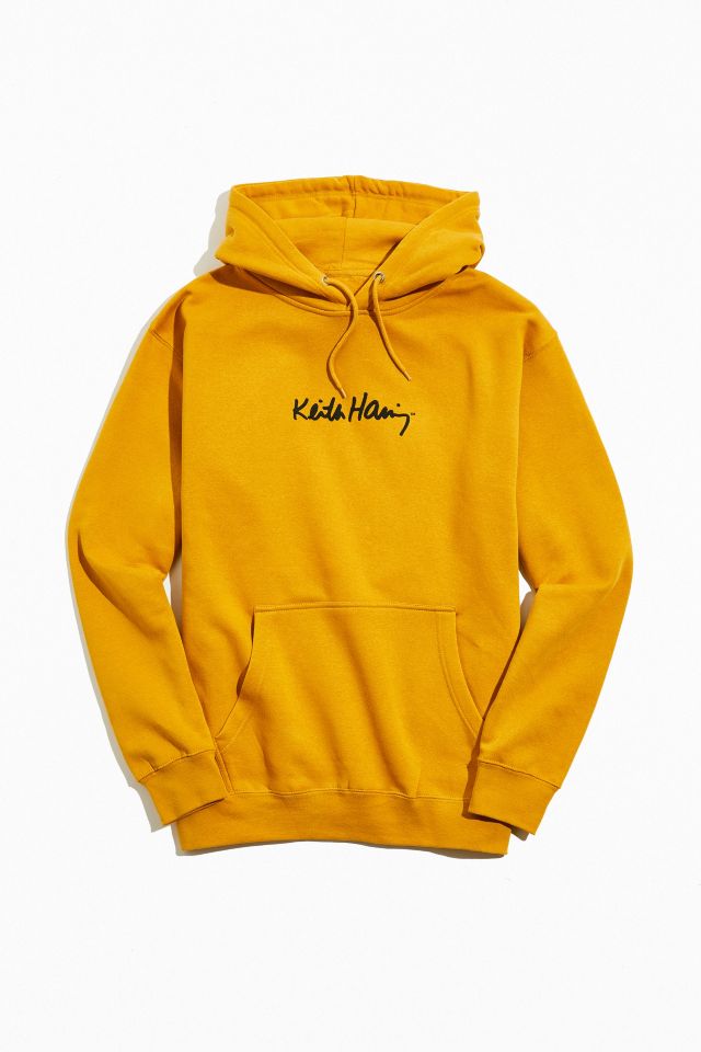 Keith Haring Puff Heart Hoodie Sweatshirt #1