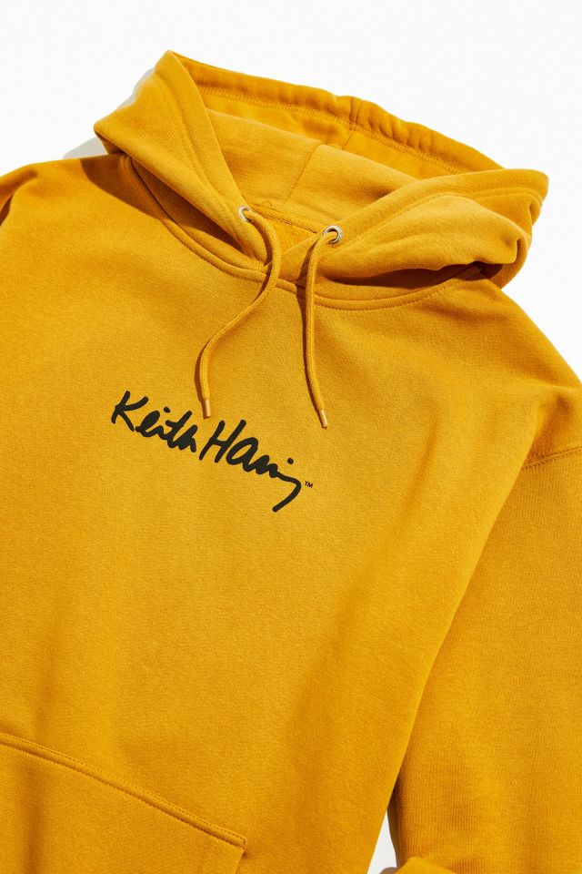 Keith Haring Puff Heart Hoodie Sweatshirt #2