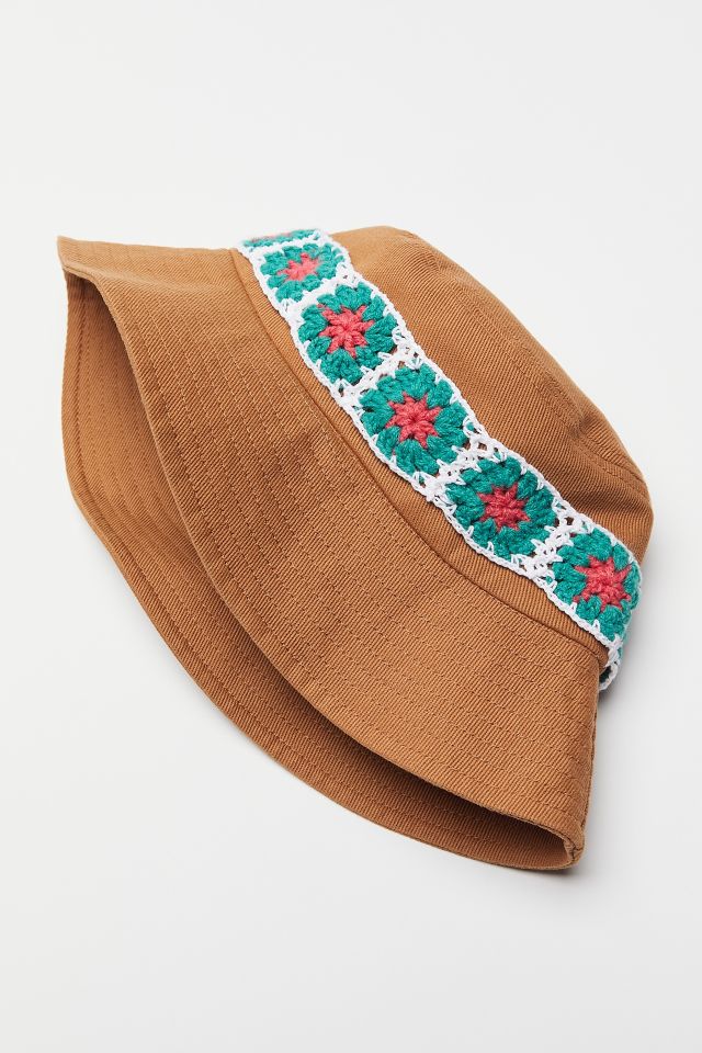 UO Callie Crochet Bucket Hat #1