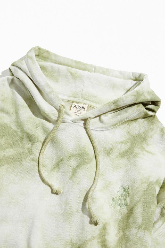 Cherry Skull Embroidered Tie-Dye Hoodie Sweatshirt #1