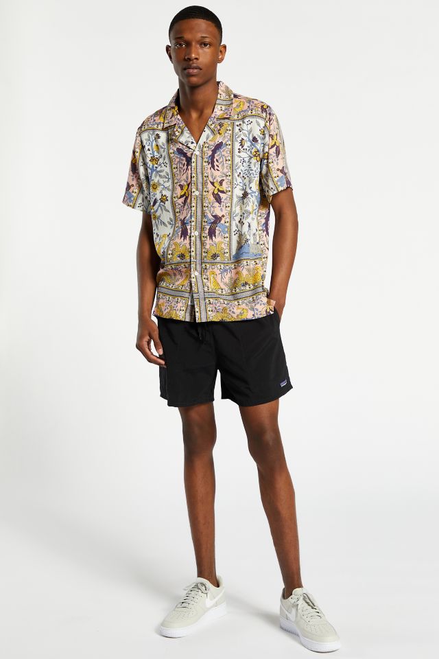 Native Youth Animal Pattern Button-Down Shirt #1