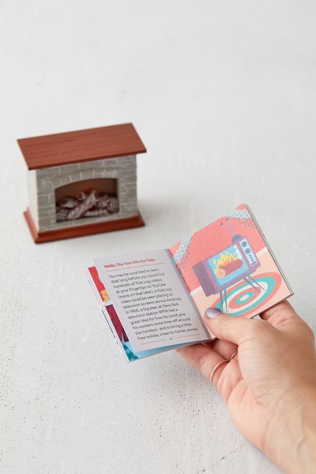 Mini Yule Log: With crackling sound! By Running Press #1