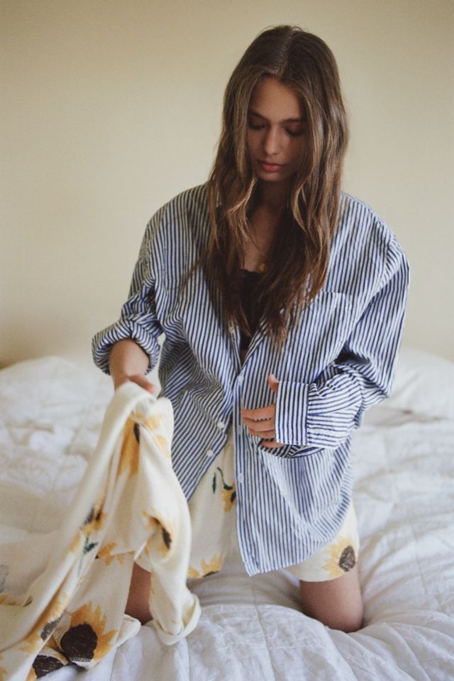 Urban Renewal Vintage Striped Menswear Shirt