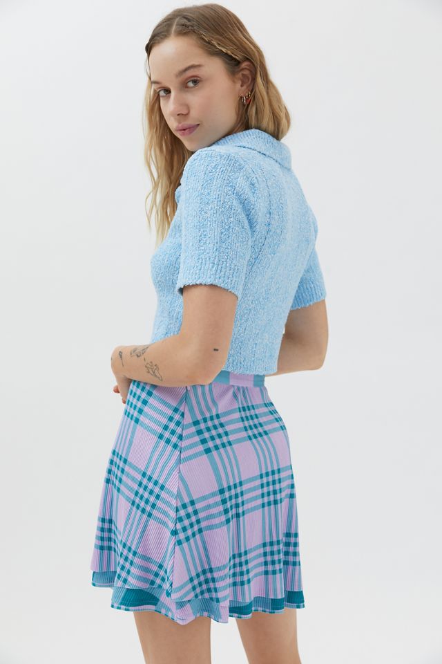 UO Andrea Collared Cropped Sweater #2