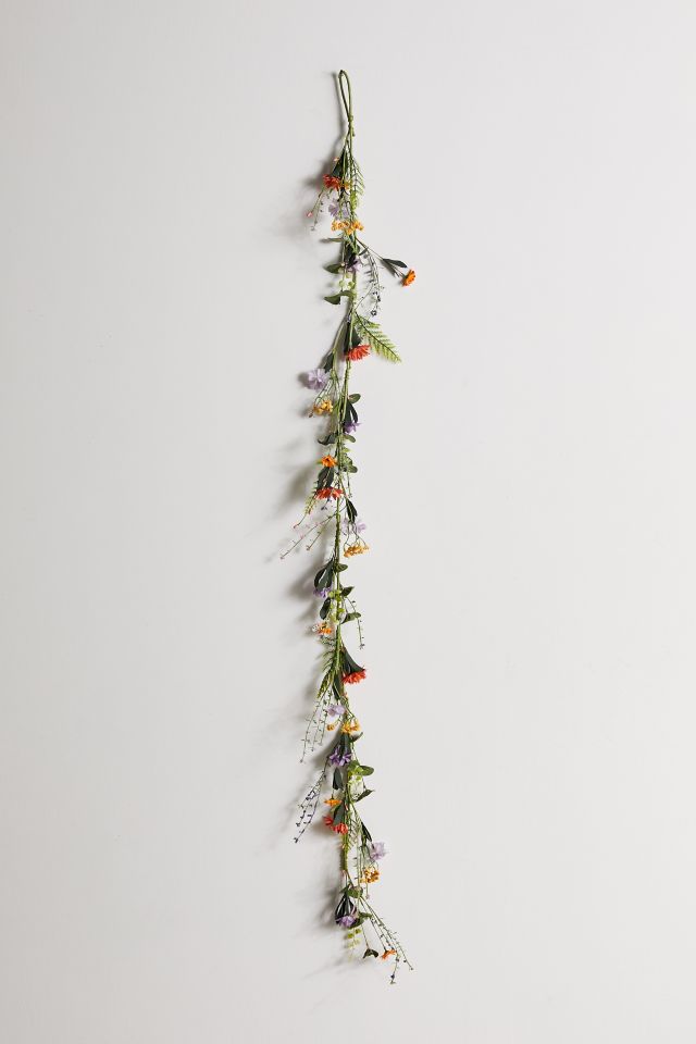 Faux Spring Flower Garland #2