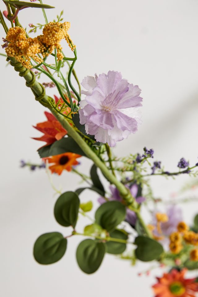 Faux Spring Flower Garland #4
