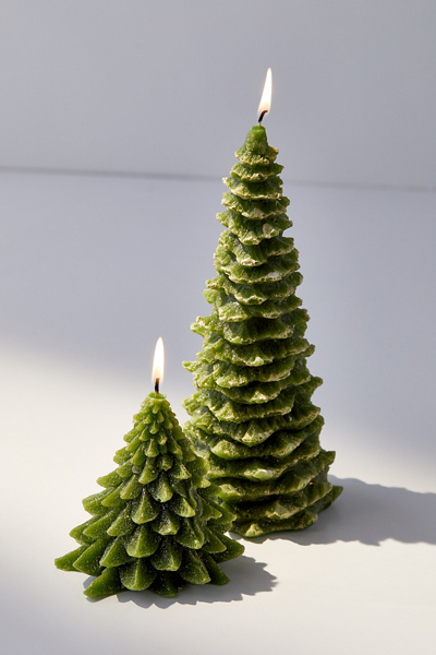 Pine Tree Shaped Candle | Urban Outfitters
